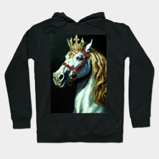 Horse with Crown Hoodie